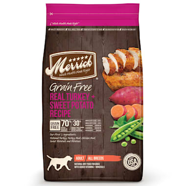 Merrick Grain Free Real Turkey Sweet Potato Dry Dog Food 12 Lbs Petco