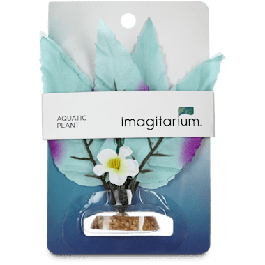 Imagitarium Small Leaf Silk Plant Aquatic Decor Petco