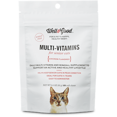 Well Good Multi Vitamin For Senior Cats 60 Ct Petco