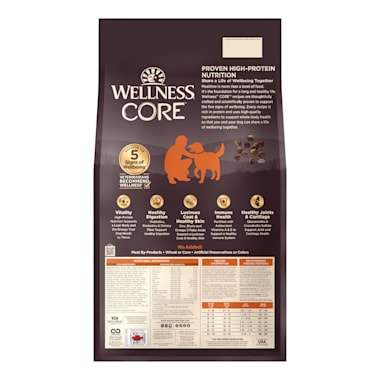 Wellness Core Natural Grain Free Original Turkey Chicken Dry Dog Food 24 Lbs Petco