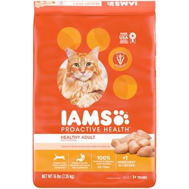 Iams Proactive Health Chicken Adult Dry Cat Food 16 Lbs Petco
