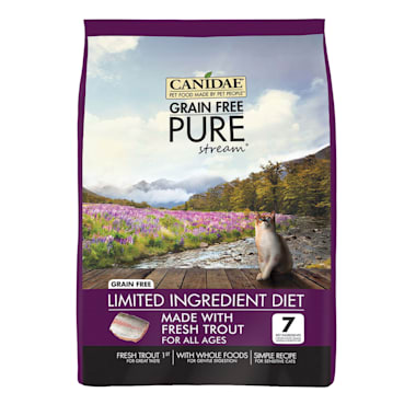 Canidae Pure Grain Free Limited Ingredient Trout Dry Cat Food 5 Lbs Petco