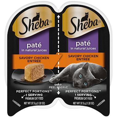 Sheba Perfect Portions Savory Chicken Entree Wet Cat Food 2 64 Oz Case Of 24 Petco