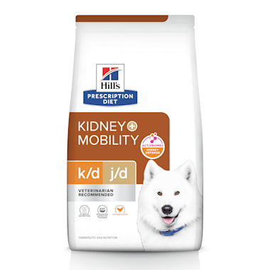 Hill S Prescription Diet K D Kidney Care Mobility Chicken Flavor Dry Dog Food 18 7 Lbs Petco