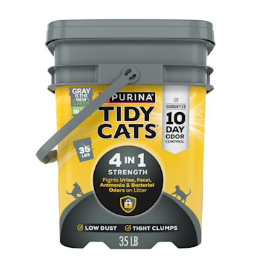 Purina Tidy Cats 4 In 1 Strength Clumping Multiple Cat Litter 35 Lbs Petco