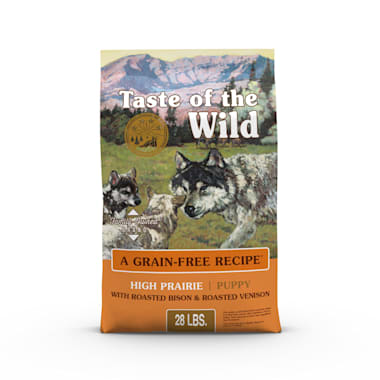 Taste Of The Wild High Prairie Grain Free Roasted Bison Venison Dry Puppy Food 28 Lbs Petco