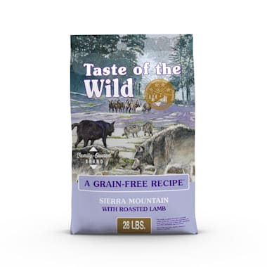 Taste Of The Wild Sierra Mountain Grain Free Roasted Lamb Dry Dog Food 28 Lbs Petco