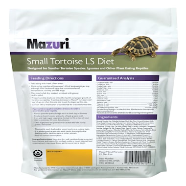 Mazuri Small Tortoise Diet Ls Food 8 Oz Petco