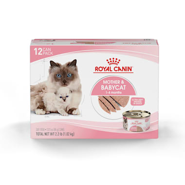 Royal Canin Mother Babycat Ultra Soft Mousse In Sauce Variety Pack Wet Cat Food 3 Oz Count Of 12 Petco