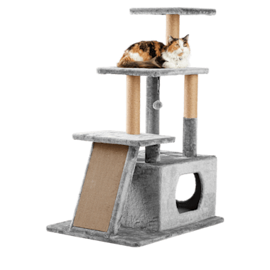 Everyyay Lookout Loft 4 Level Cat Tree For Big Senior Cats 34 L X 24 W X 46 H Petco