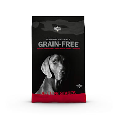 Diamond Naturals Grain Free Beef Sweet Potato Formula Dry Dog Food 28 Lbs Petco