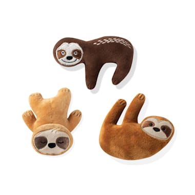 Petshop By Fringe Studio Basic Sloths Dog Toy Set Count Of 3 Petco