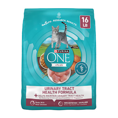 Purina One High Protein Urinary Tract Health Formula Adult Dry Cat Food 16 Lbs Petco