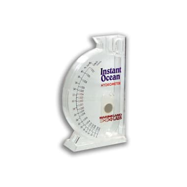 Instant Ocean Aquarium Water Test Hydrometer Marine Salt Gravity Lavel Testing Scale 6 H Petco