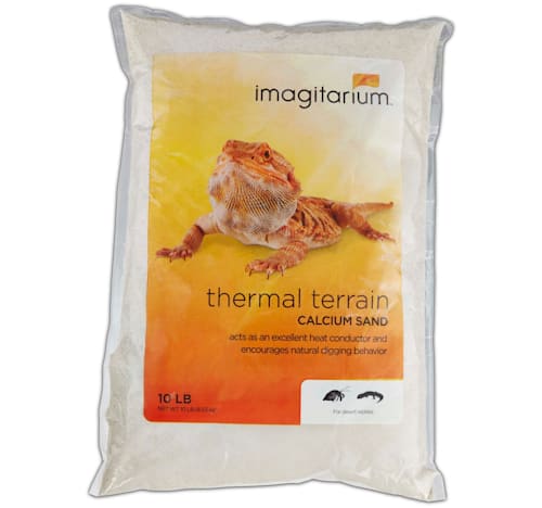 Imagitarium White Calcium Reptile Sand