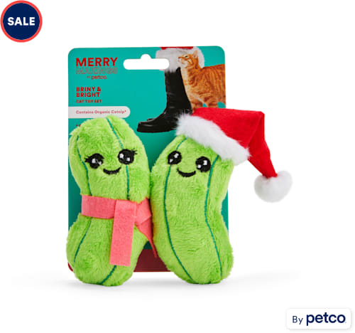petco.com | More and Merrier Pickles Cat Toy, Pack of 2