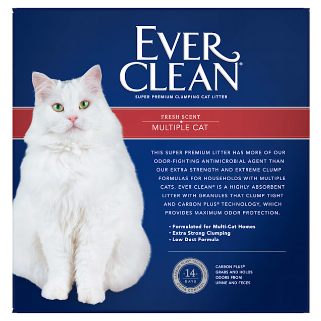 Ever Clean Multi Cat Fresh Scented Clumping Cat Litter 25 lbs