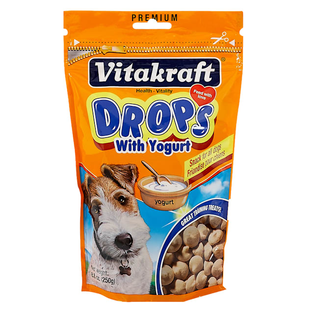 Vitakraft Drops with Yogurt Dog Treats, 8.8 oz.