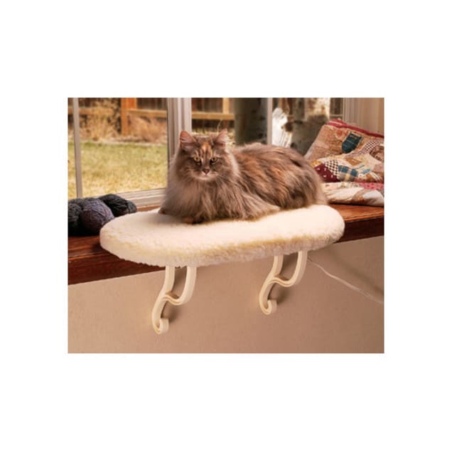 Heated cat window perch store