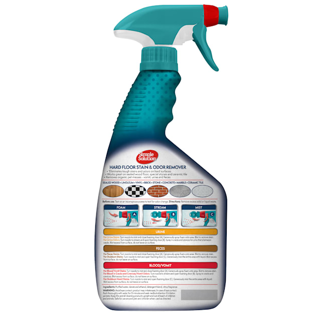 Pet stain remover for hardwood floors outlet