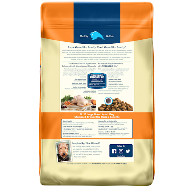 big blue dog food