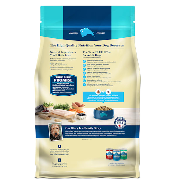 Blue Buffalo Life Protection Formula Fish Brown Rice Natural Dry Dog Food 15 lbs. Petco