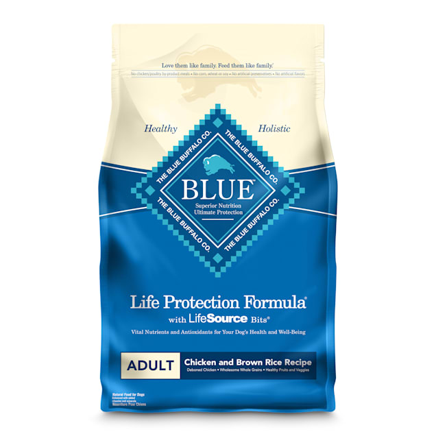 Blue Buffalo Blue Life Protection Formula Adult Chicken and Brown Rice Recipe Dry Dog Food, 6 lbs. - Carousel image #1
