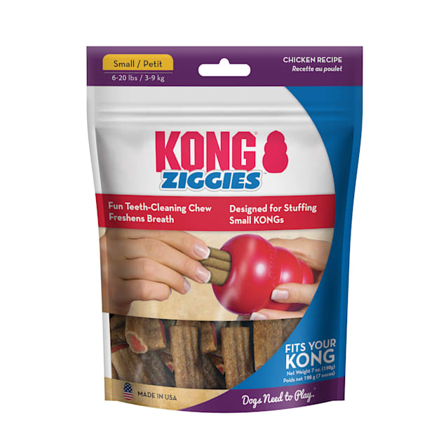 KONG Ziggies Adult Dog Treats, 8 oz.
