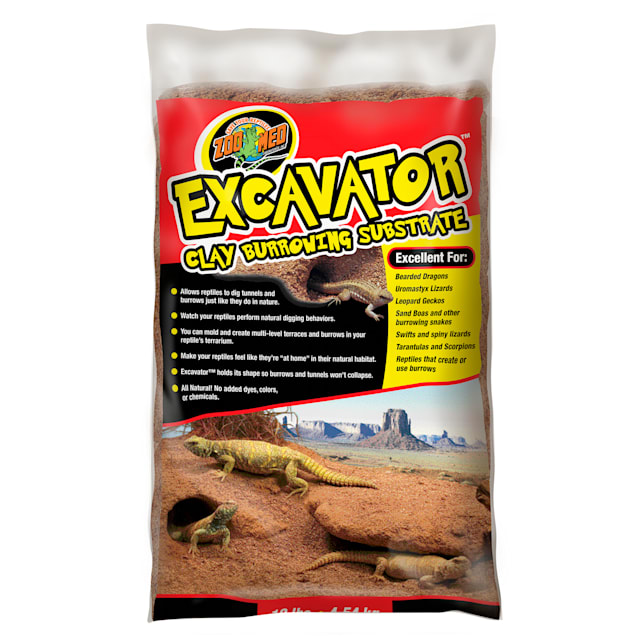 Using excavator clay in my Leopard Gecko enclosure 