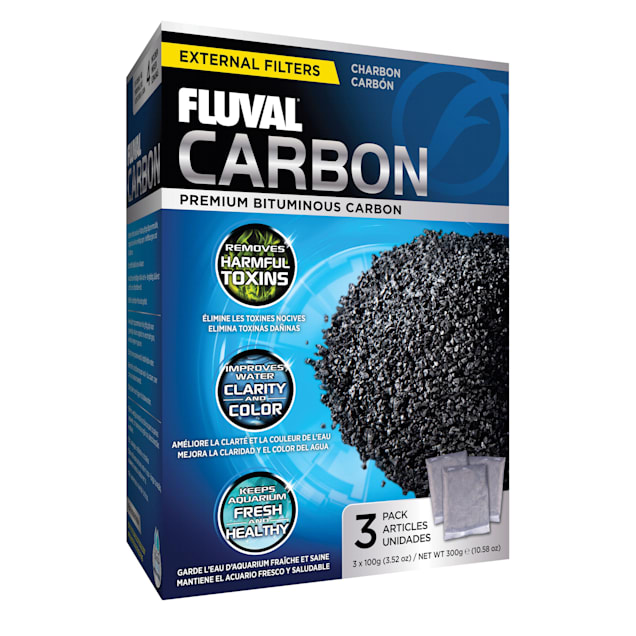 Charbon Fluval pour aquarium, 900 g