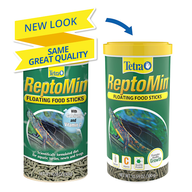 Tetra Reptomin Floating Food Sticks For Aquatic Turtles, Newts and