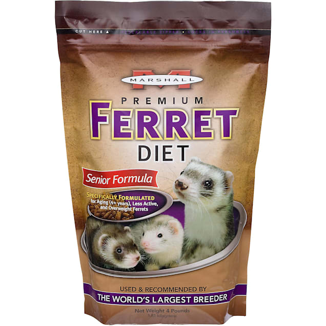 Marshall Pet Products Premium Ferret Diet Senior Formula - Carousel image #1