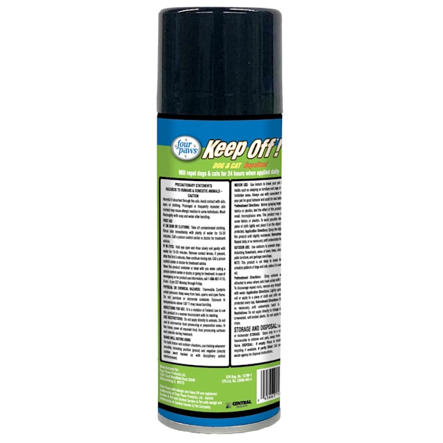 Cat stay away spray outlet