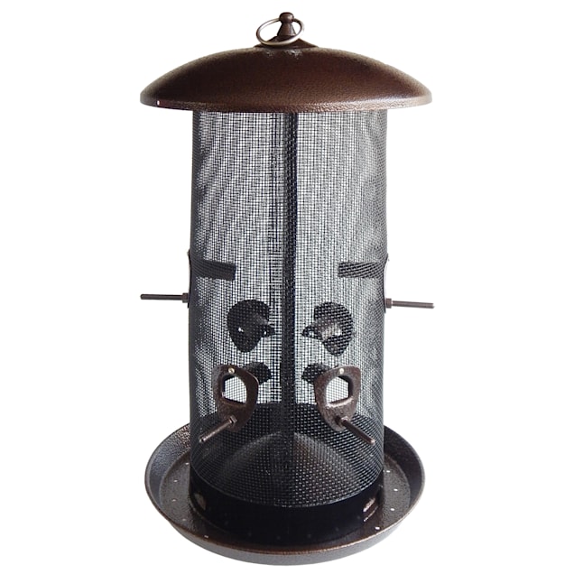 More Birds Giant Combo Screen Bird Feeder, 9.25 L X 9.25 W X 18 H