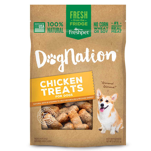 Freshpet Dognation Chicken Treats For Dogs - Carousel image #1