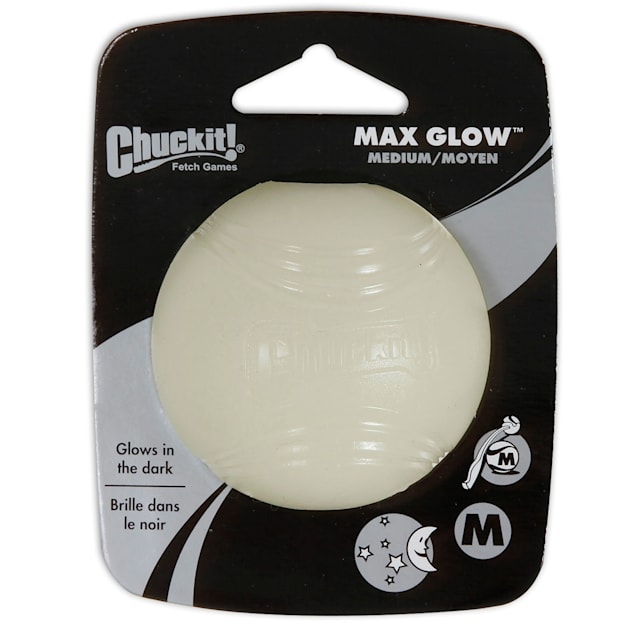 Chuckit! Max Glow Rubber Ball - Carousel image #1