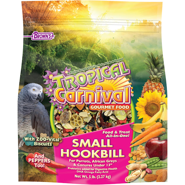 Brown's Tropical Carnival Gourmet Small Hookbill Food - Carousel image #1