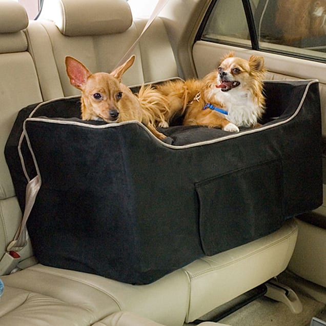 Snoozer Black Luxury Lookout Ii Double Dog Car Seat Petco - Are Dog Car Seats Safe