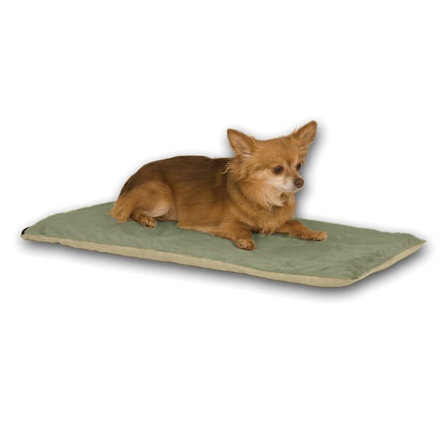 K&H Thermo-Pet Mat in Sage, 28" L x 14" W - Carousel image #1