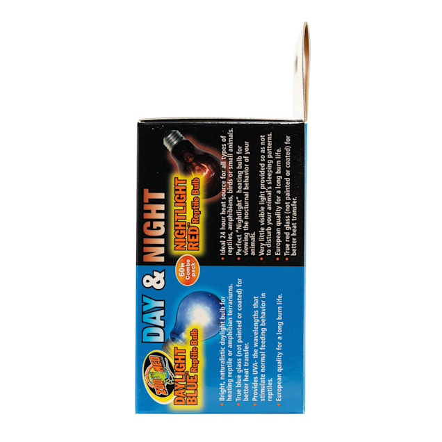 60 Watt 3 Pack Fluker's Daylight Blue Heat Bulb For Reptiles 