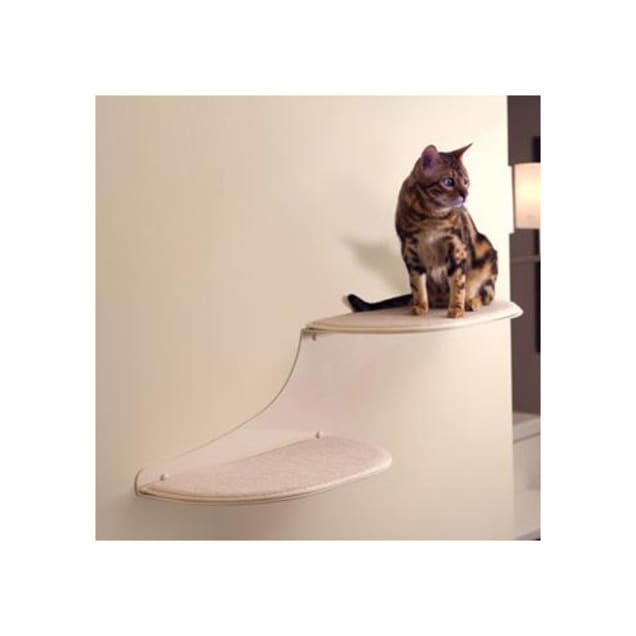 Refined Feline Off White Cloud Cat Shelf Wall Anchor from Petco