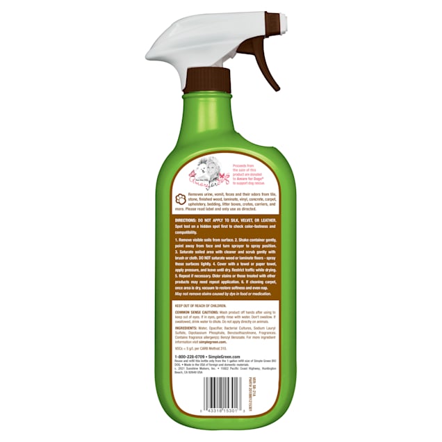 Simple green pet urine hot sale