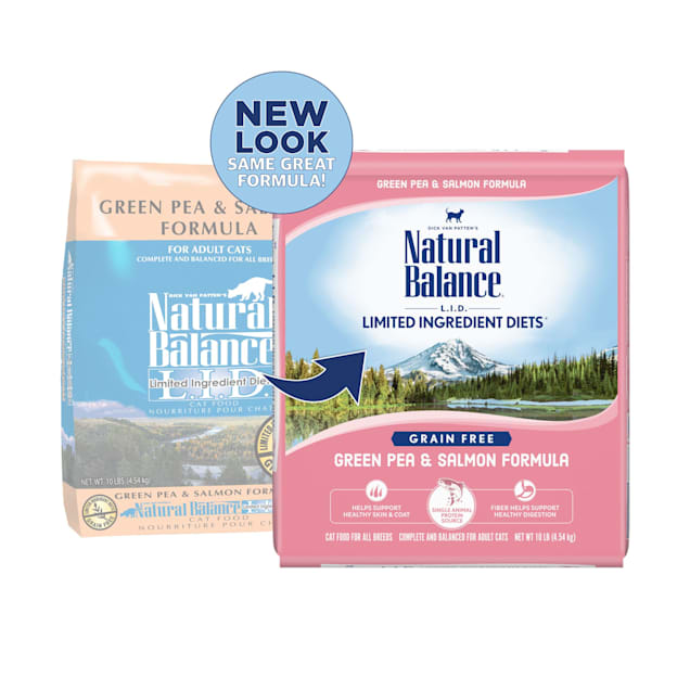 Natural balance limited ingredient dry cat food green pea & duck outlet