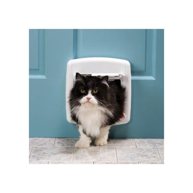 PPA00-11325 Petsafe 4-Way Locking Cat Flap Cat Door 