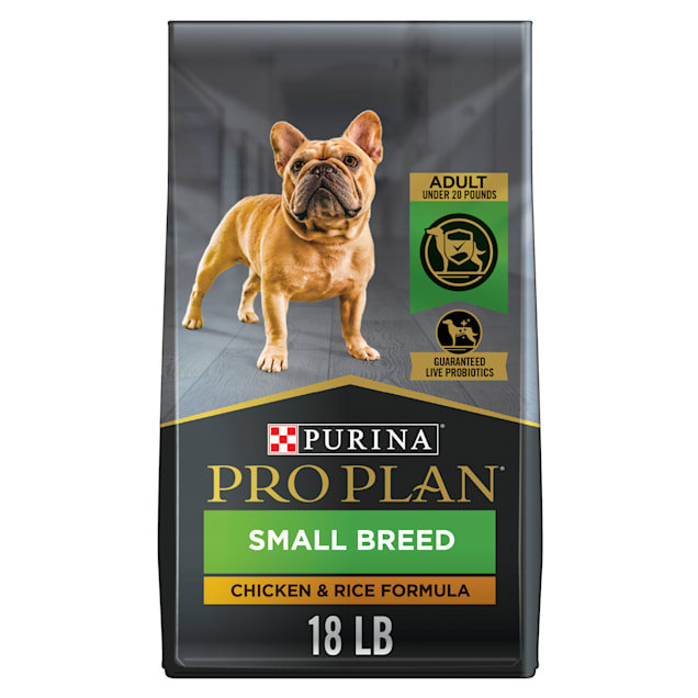 Purina Pro Plan High Protein Chicken & Rice Formula Small Breed Dry Dog Food, 18 lbs. - Carousel image #1