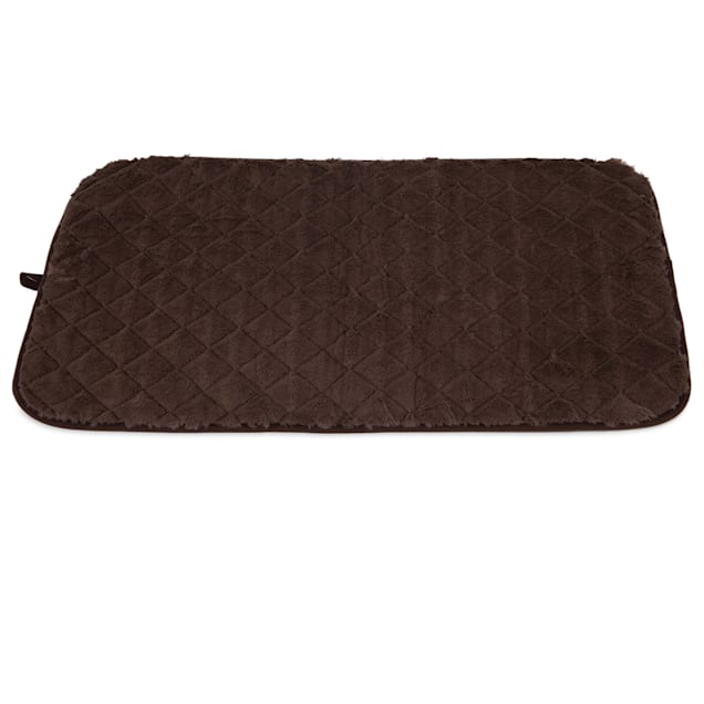 Precision Pet SnooZZy Sleeper Chocolate Brown Crate Mat 4000, 35" L X 23" W - Carousel image #1