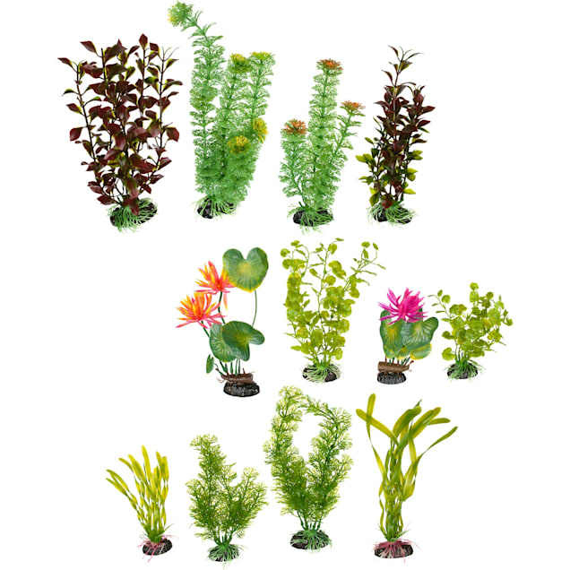 Imagitarium Variety Pack Plastic Aquarium Plants Petco