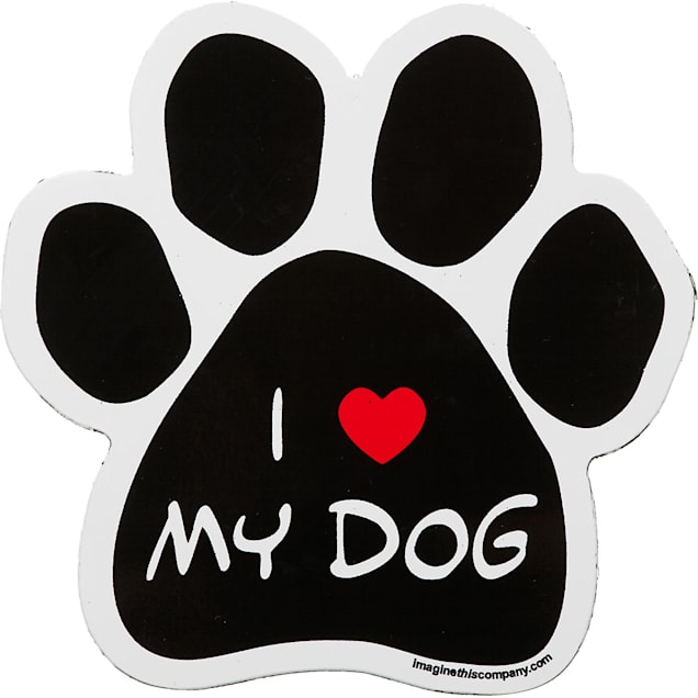 Vinyl Decal Paw Print Love Pet Animal Heart Dog Cat 6 Yrs Outdoor