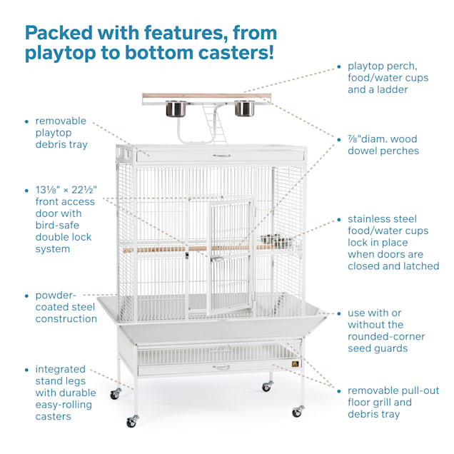 Prevue Pet Products Signature Select Series Wrought Iron Bird Cage