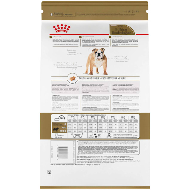 Royal canin dog discount food nutrition facts